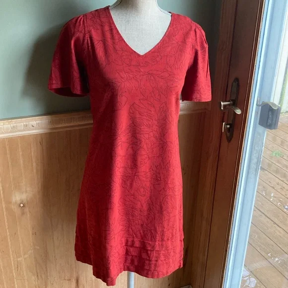 chinese dress ladies Lauren Linen Stretch Dress